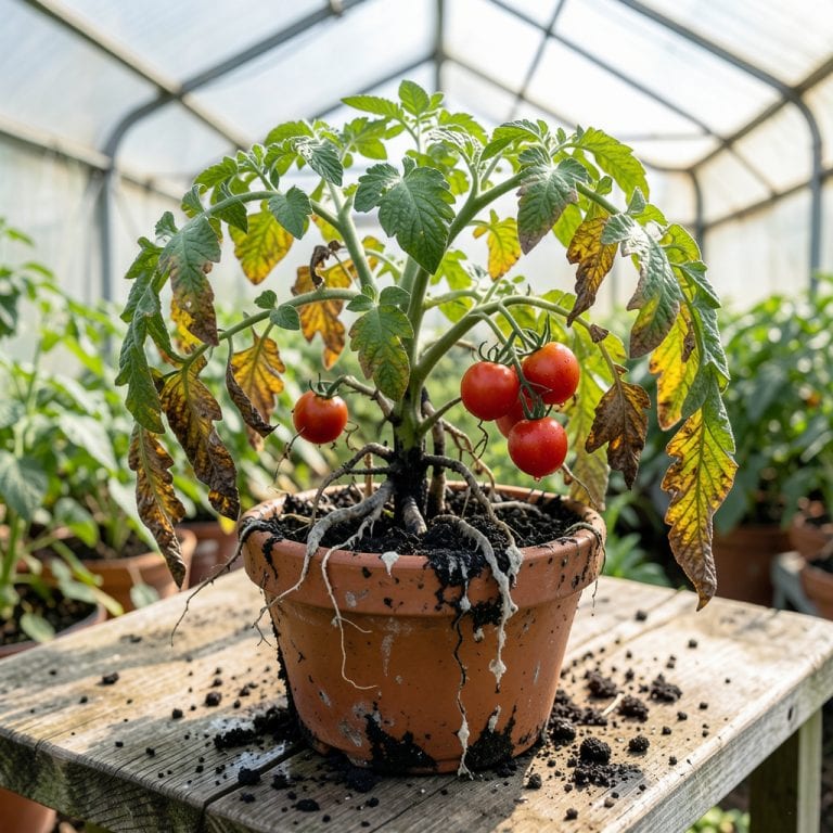 Root Rot On Tomato Plants: Wilting Leaves and Yellowing Stems Rescue Plan Root Rot On Tomato Plants: Wilting Leaves and Yellowing Stems Rescue Plan