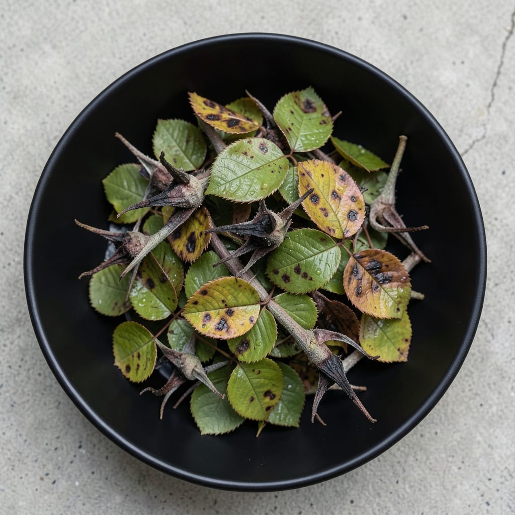 rose thorn disease photos illustration with key details