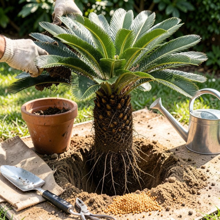 Sago Palm Transplanting: Step-by-Step Guide for Thriving Growth