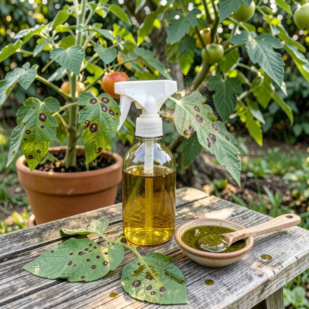 Septoria Leaf Spot Neem Oil: Organic Treatment for Healthy Plants