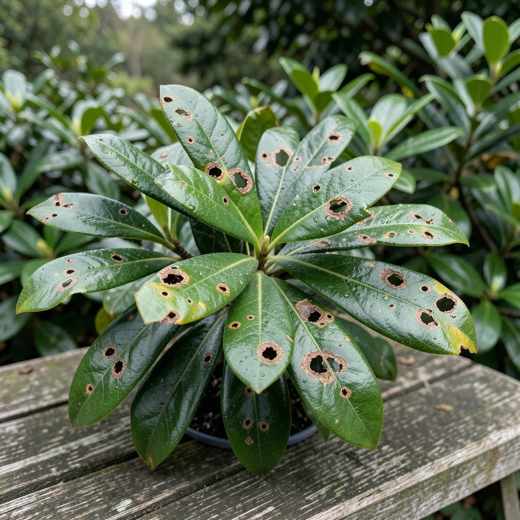 Shot Hole Disease on Laurels: Early Signs and Prevention Tactics detailed visual guide