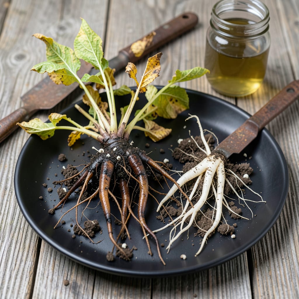 signs of root rot detailed visual guide