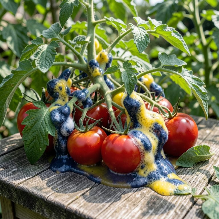 Slime Mold on Tomato Plants: Organic Removal and Prevention Methods