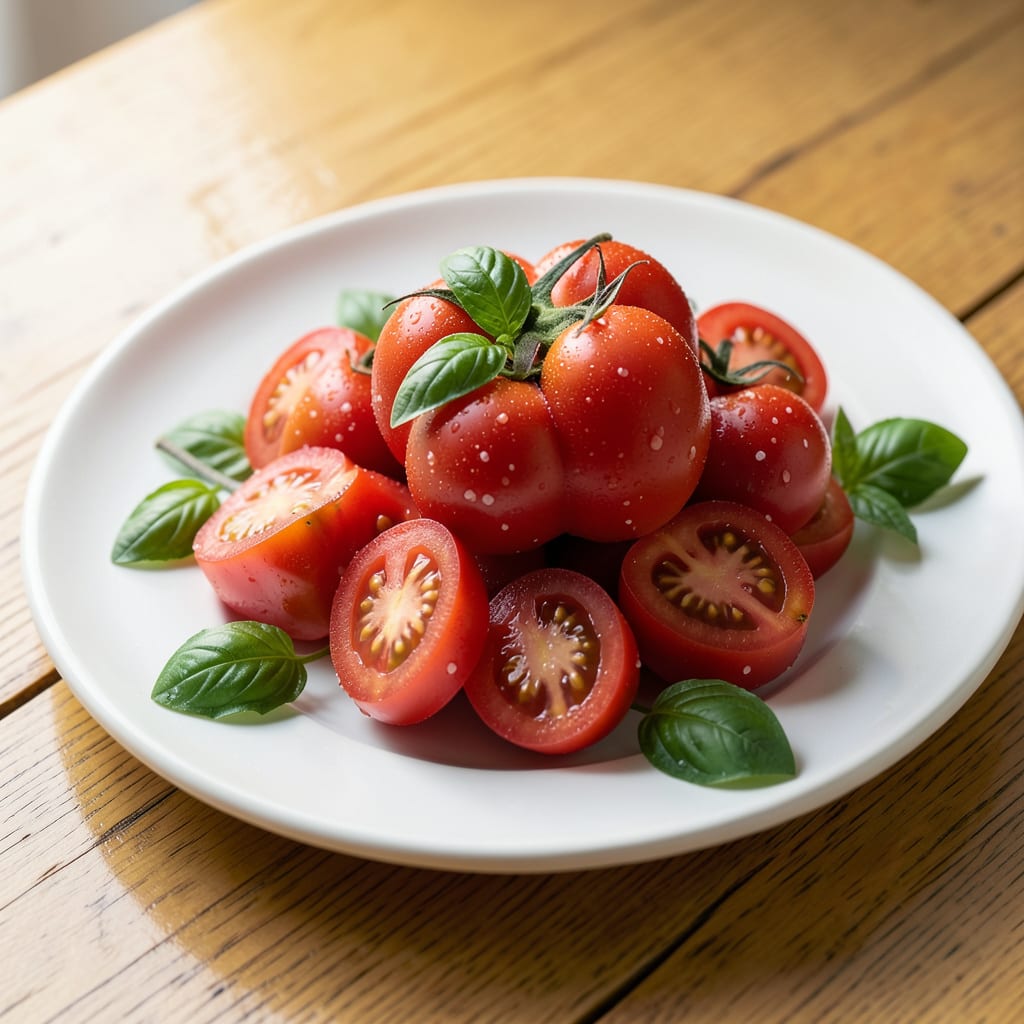 Visual representation of Small White Spots On Tomatoes: Visual Guide to Diagnosis and Treatment