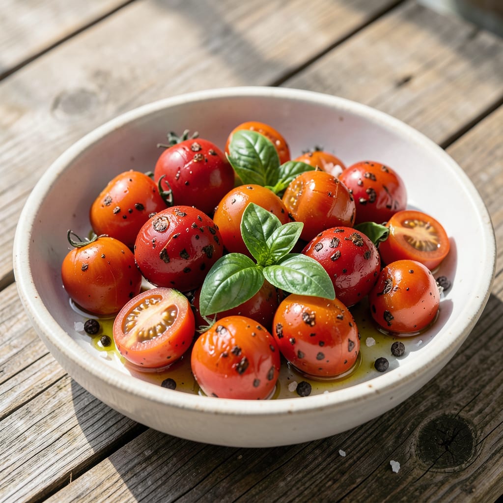 Spots on Cherry Tomatoes: Early Detection and Natural Fixes illustration with key details