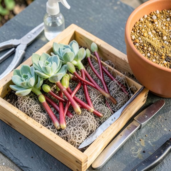 Soil Texture Method Guide Succulent Cuttings: Foolproof Transplant Method for Thriving Growth ...