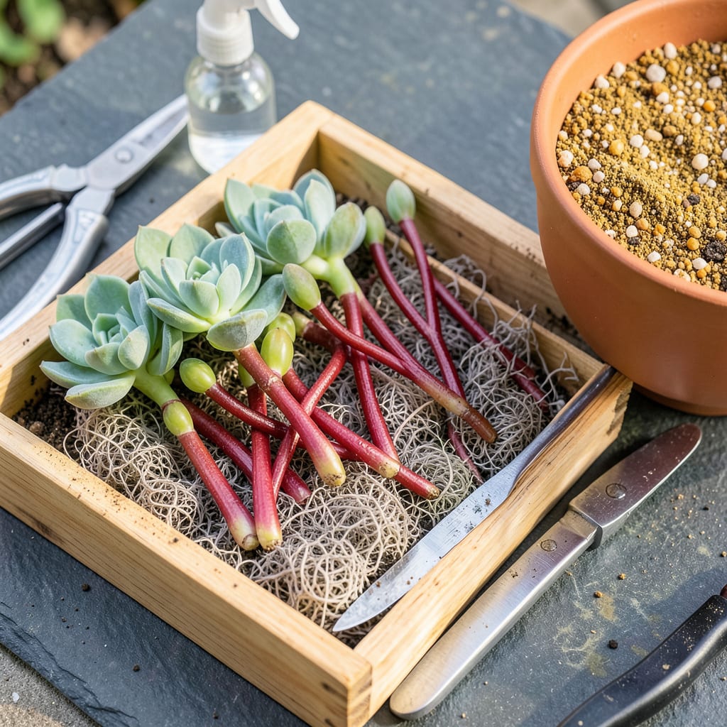 Comprehensive Succulent Cuttings: Foolproof Transplant Method for Thriving Growth visual reference