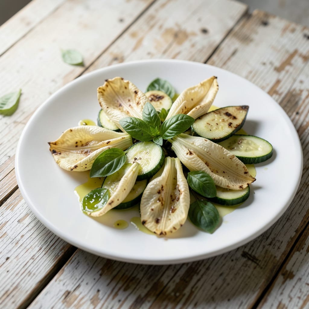 Summer Squash Blossom Rot: Prevention and Organic Control Methods example with annotations