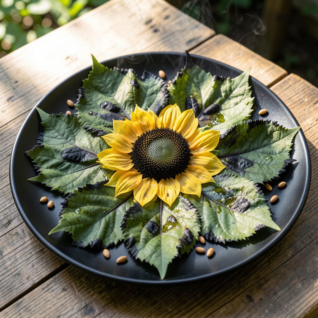 Sunflower Leaves Black Edges: Nutrient Deficiency and Quick Recovery Steps illustration with key details
