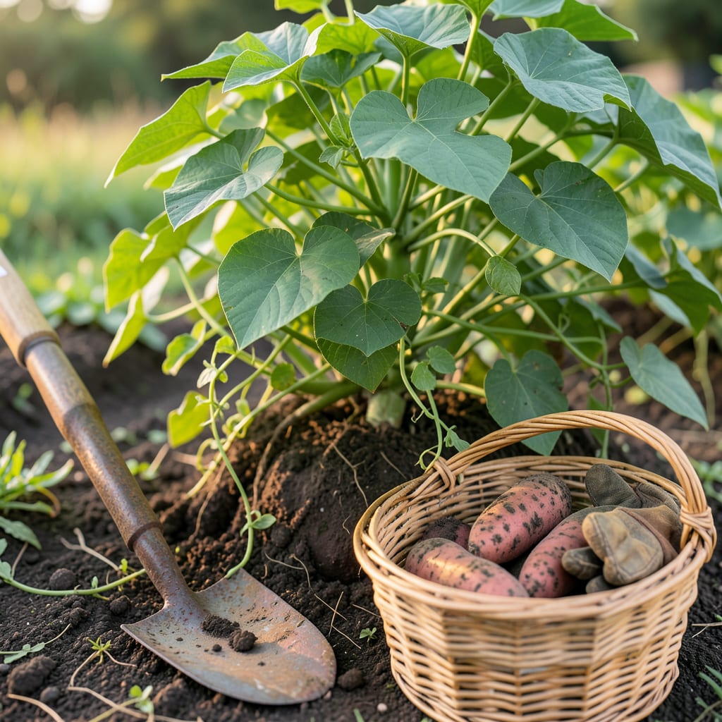 Comprehensive Sweet Potato Plant Harvest: Optimal Timing and Pro Techniques visual reference