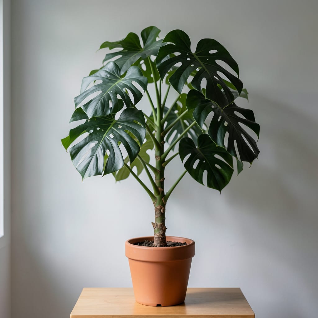 Swiss Cheese Plant Light Requirements: Optimal Growing Conditions illustration with key details