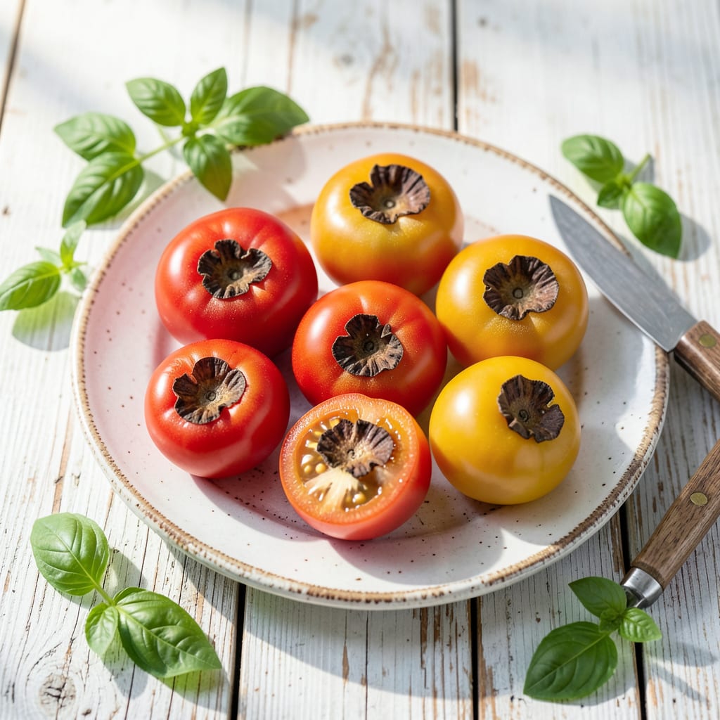 Tomato Blossom End Rot: Prevent and Treat for Healthy Harvests example with annotations