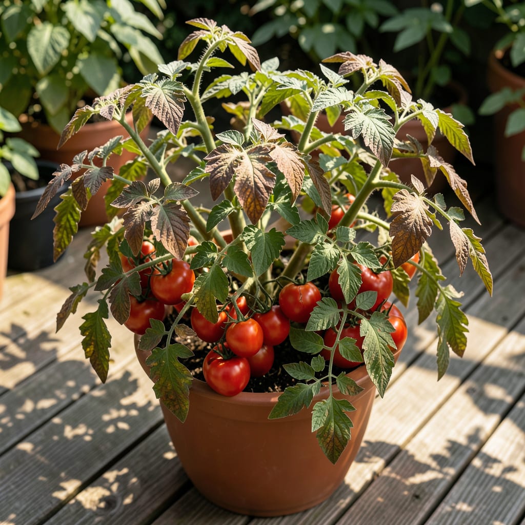 Tomato Leaves Turning Brown: Diagnosis and Safe Recovery Steps detailed visual guide