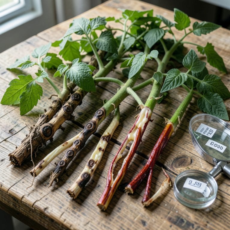 Tomato Plant Stem Diseases: Visual Symptoms and Targeted Solutions Tomato Plant Stem Diseases: Visual Symptoms and Targeted Solutions