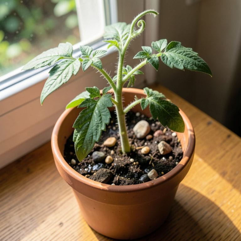 Tomato Seedling Leaves Curling Upward: Environmental Stresses and Immediate Fixes Tomato Seedling Leaves Curling Upward: Environmental Stresses and Immediate Fixes