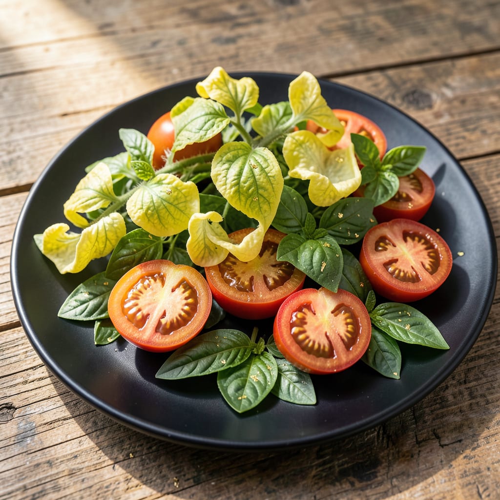 Visual representation of Tomato Yellow Leaf Curl: Visual Diagnosis and Plant Revival Guide