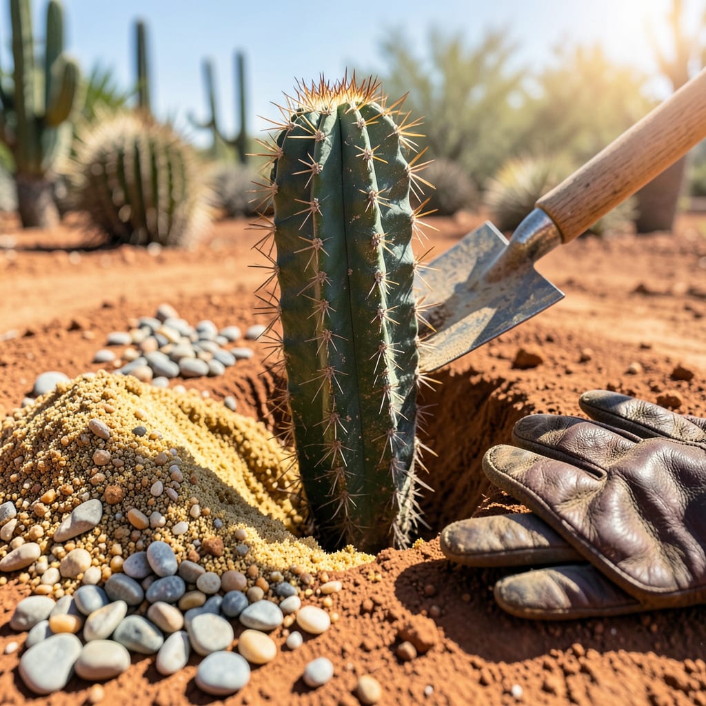 Transplanting a Cactus: Step by Step Guide for Healthy Roots detailed visual guide