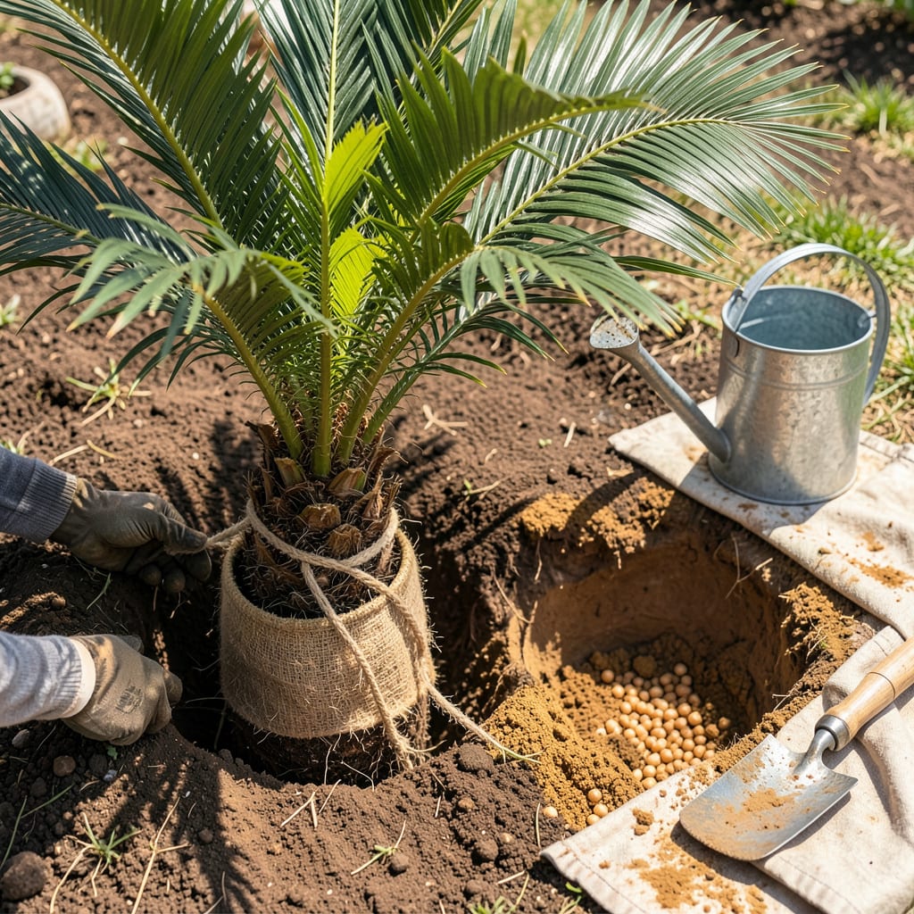 Complete Transplanting a Palm Tree: Step by Step for Thriving Roots and Fronds overview image