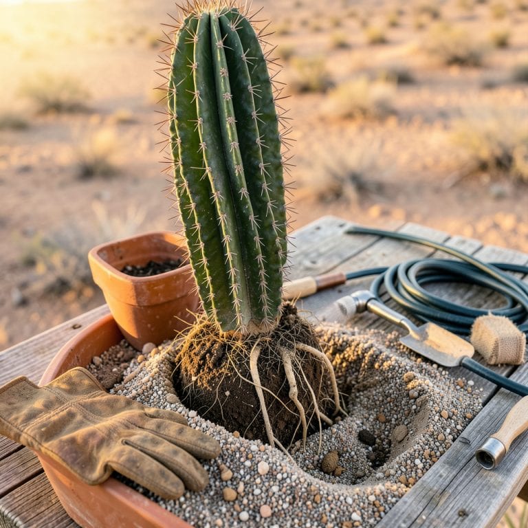 Transplanting a Tall Cactus: The Foolproof Method for Zero Root Shock Transplanting a Tall Cactus: The Foolproof Method for Zero Root Shock