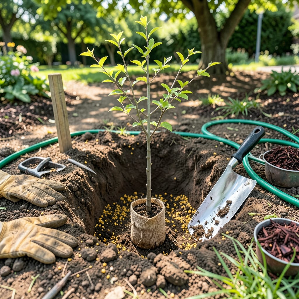 Complete Transplanting a Tree Sapling: Step by Step Guide for Healthy Growth overview image