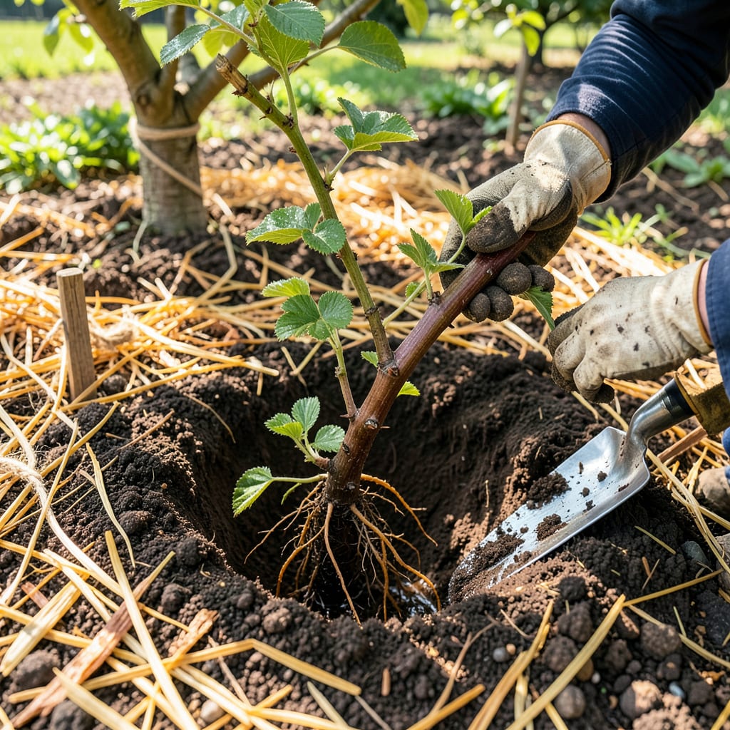 Complete Transplanting Blackberry Bushes: Step by Step for Thriving Growth overview image