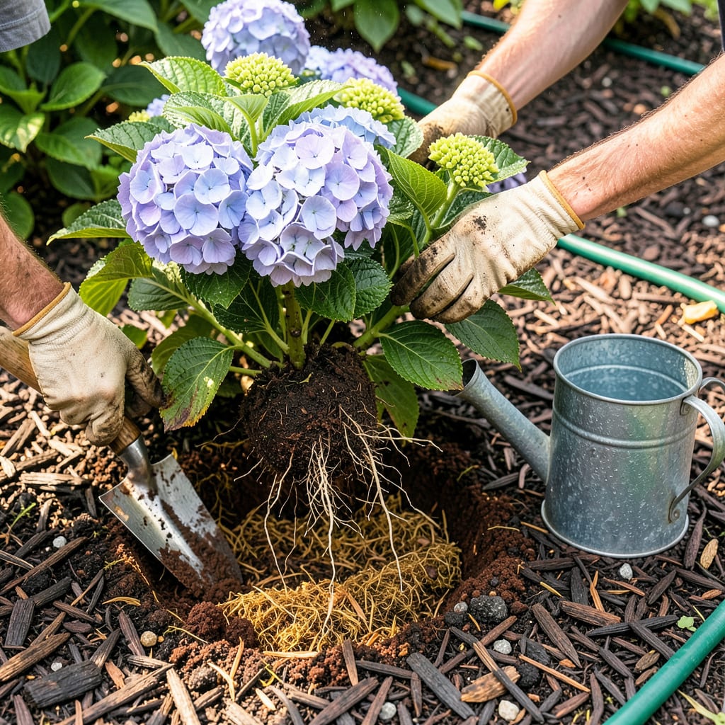 Complete Transplanting Hydrangeas: The Foolproof Guide for Thriving Blooms overview image