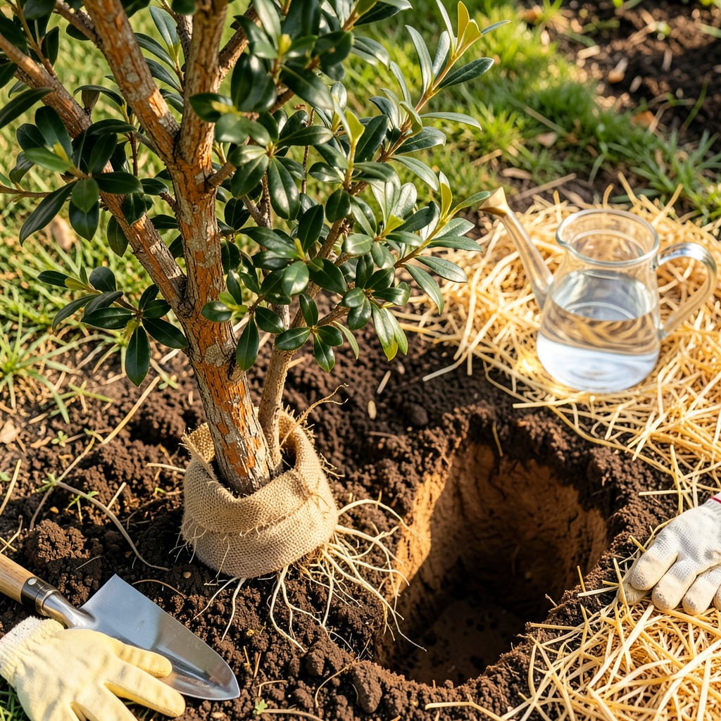 Transplanting Myrtle: Step by Step for Thriving, Stress Free Growth detailed visual guide