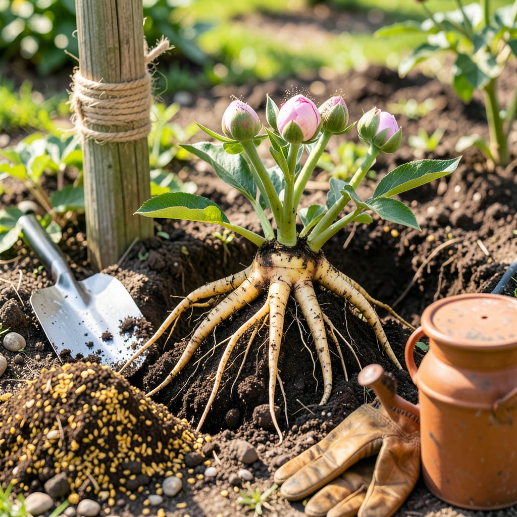 Comprehensive Transplanting Peonies in Spring: The Foolproof Guide for Thriving Blooms visual reference