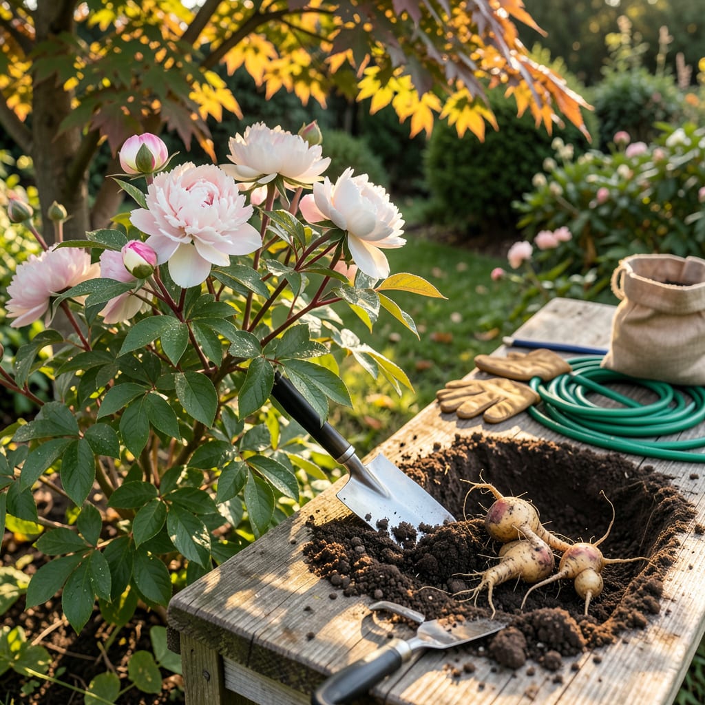 Complete Transplanting Peony Bushes: The Foolproof Guide for Thriving Blooms overview image