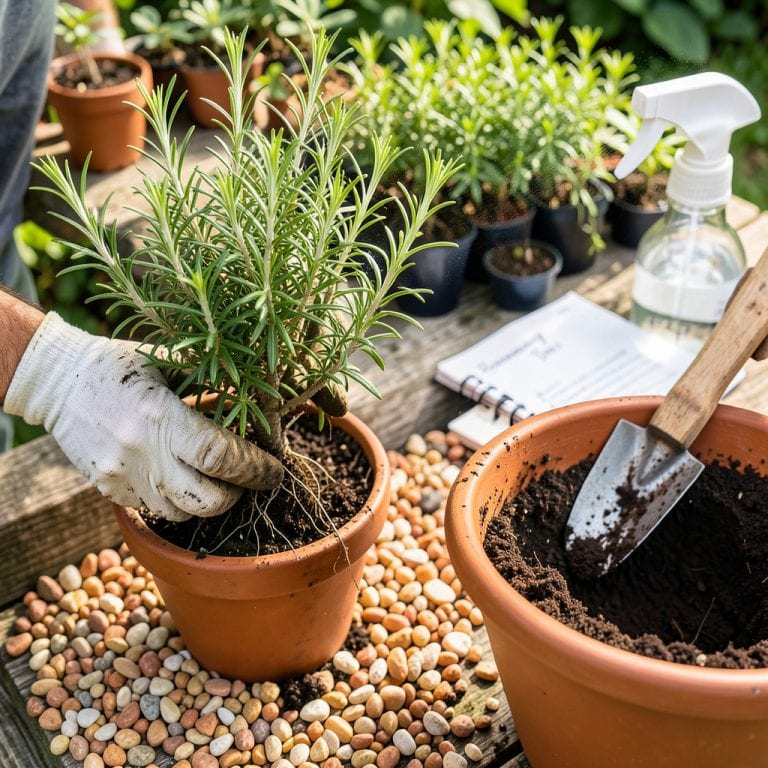 Transplanting Rosemary: The Foolproof Guide to Thriving Herbs