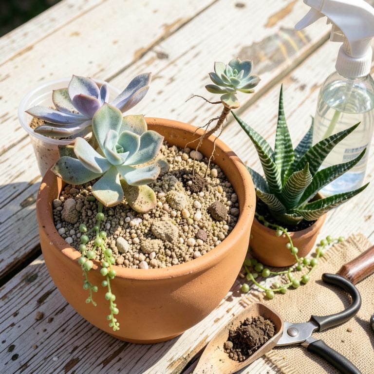 Transplanting Succulents: Foolproof Steps for Bigger Pots Without Shock Transplanting Succulents: Foolproof Steps for Bigger Pots Without Shock