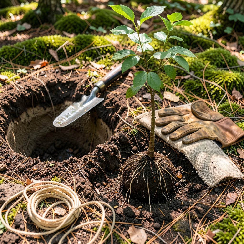 Complete Transplanting Trees From Woods: The Step by Step Survival Guide for Wild Saplings overview image
