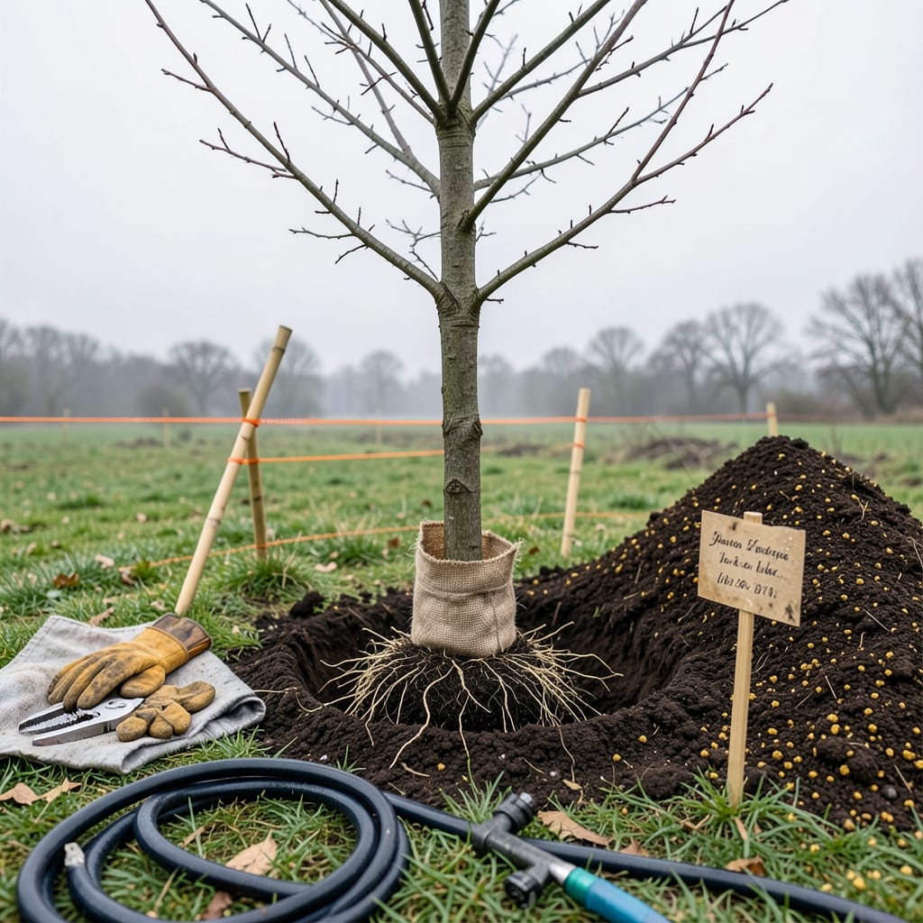 Transplanting Trees: The Step by Step Guide for Thriving Roots detailed visual guide