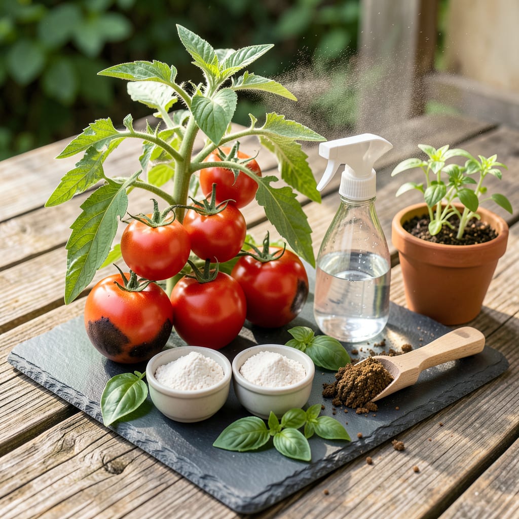 Treating Blossom End Rot: Calcium Boost for Healthy Tomatoes detailed visual guide