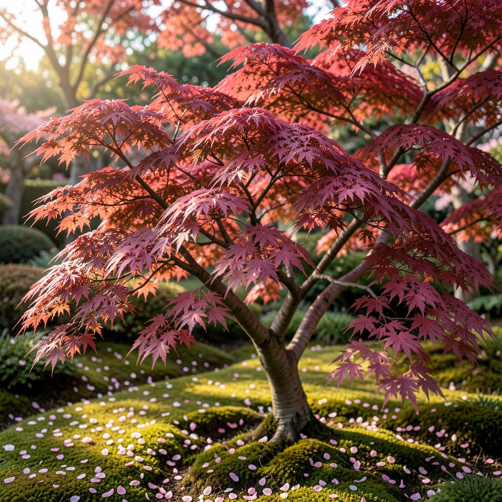 Comprehensive Tree Pink Leaves in Spring: Stunning Blossom Display for Gardens visual reference