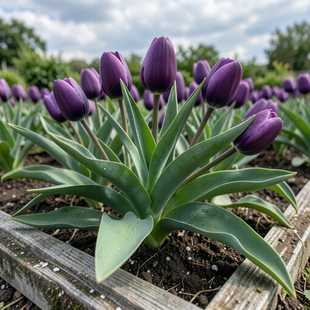 Comprehensive Tulip Leaves Turning Purple: Causes and Quick Fixes for Healthy Plants visual reference
