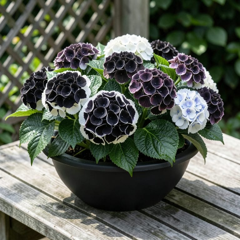 Tuxedo Black Tie Hydrangea: Dramatic Contrast for Garden Elegance