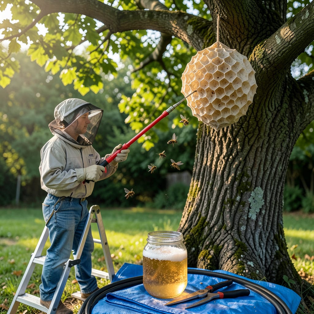 Wasps in Trees: Safe and Effective Removal Without Harming Your Yard detailed visual guide