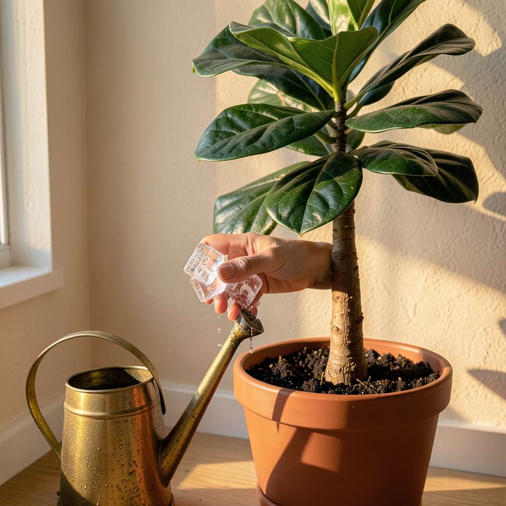 Watering Plants With Ice Cubes: Does It Work and How to Do It Right