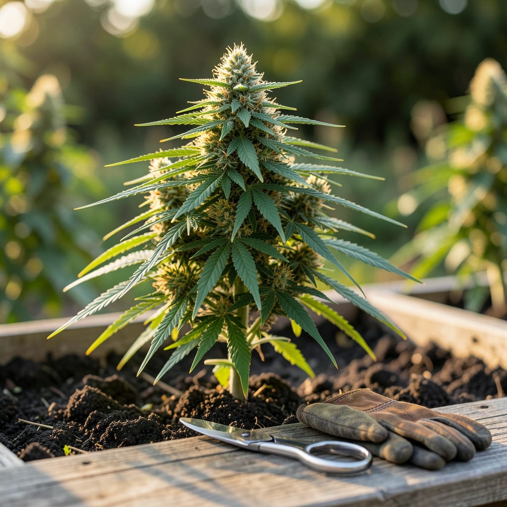Weed Plant Ready for Harvest: Key Signs to Check Before Picking detailed visual guide