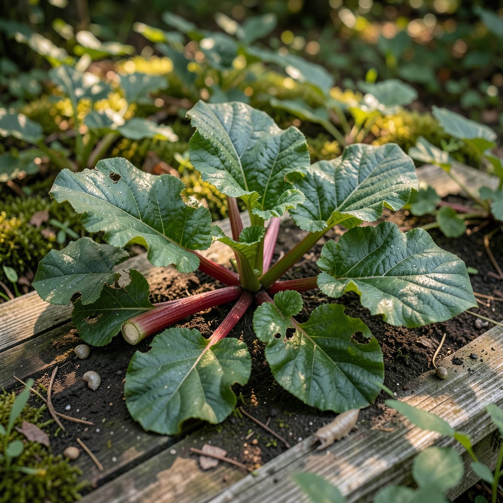 Comprehensive What Animal Eats Rhubarb Leaves: Common Garden Pests to Watch For visual reference