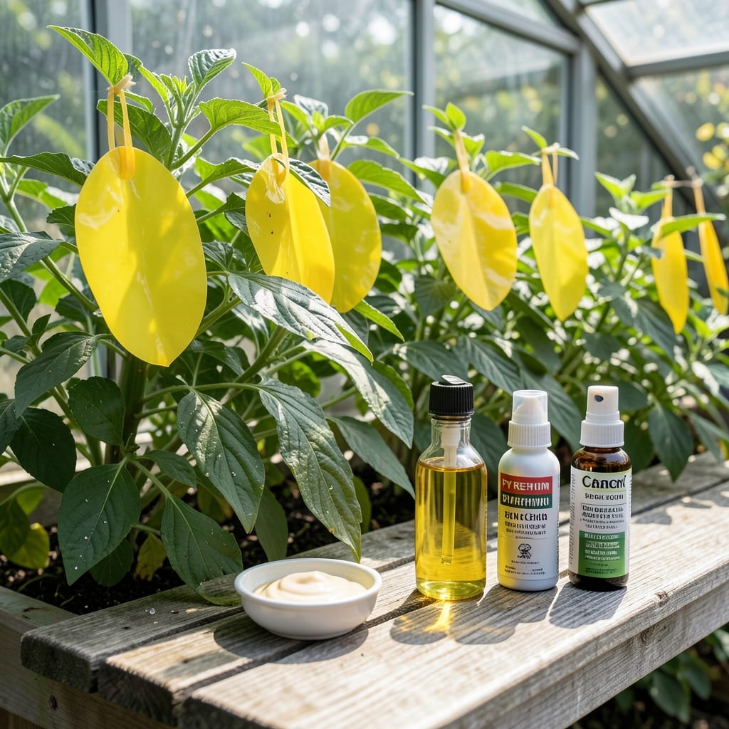 what are the white flies flying around detailed visual guide