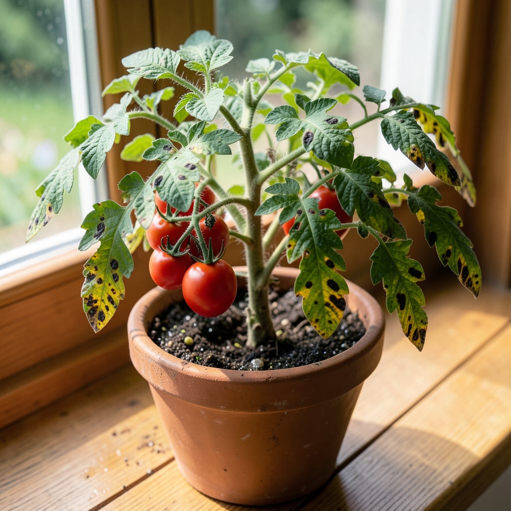 What Causes Black Spots on Tomato Leaves: Visual Diagnosis and Soil pH Fixes detailed visual guide