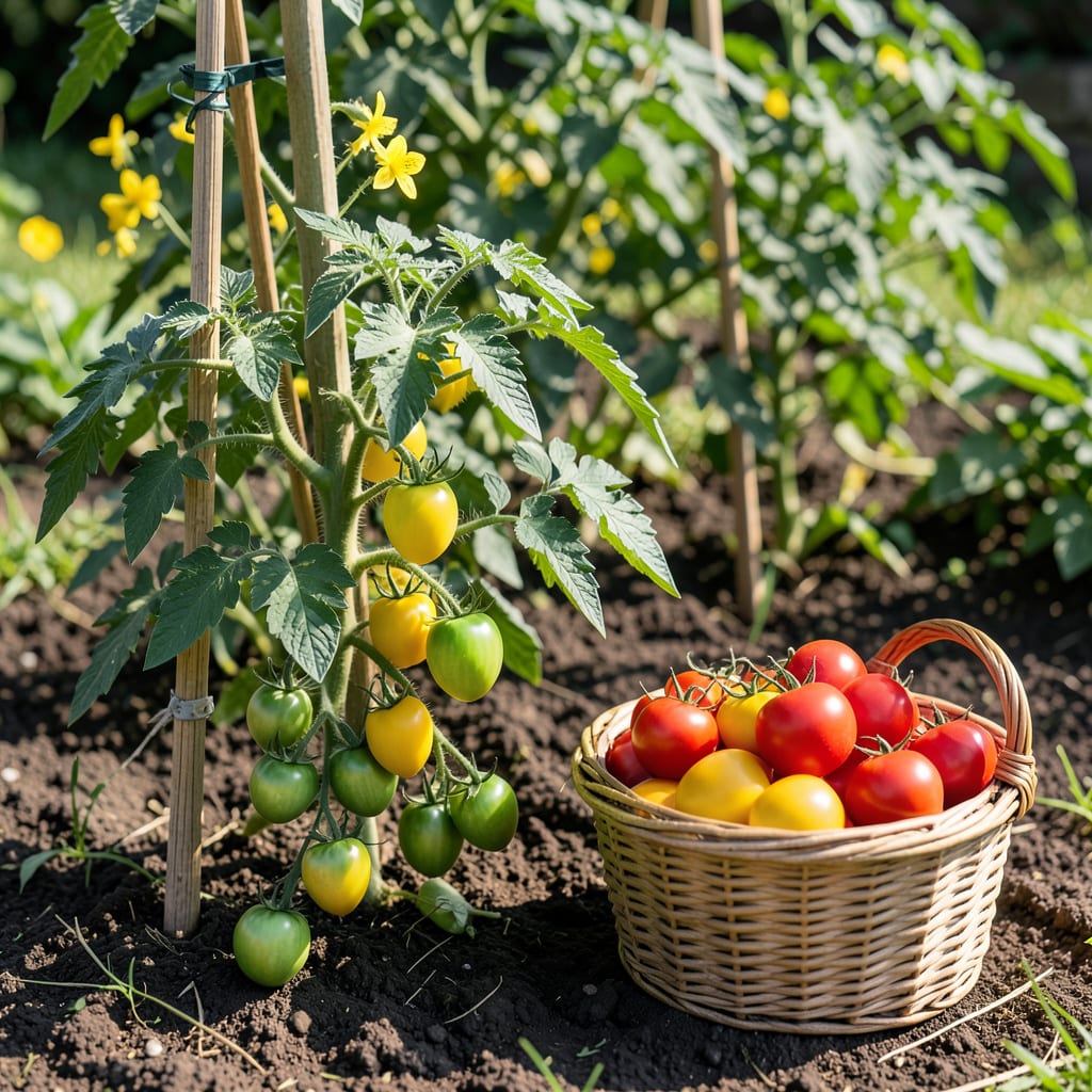 Complete what color to pick tomatoes overview image