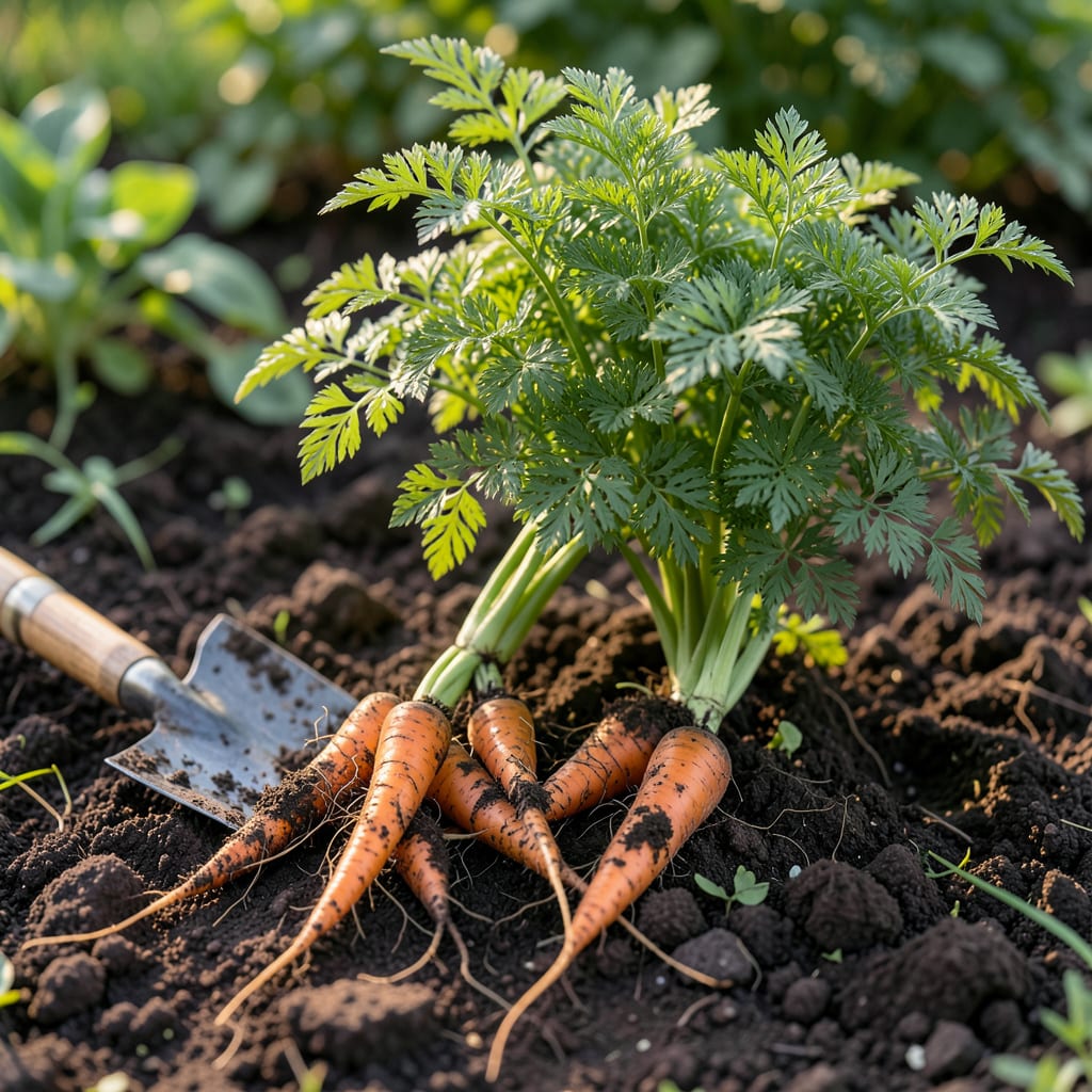 What Do Carrots Look Like When Ready to Harvest: Top Visual Signs illustration with key details