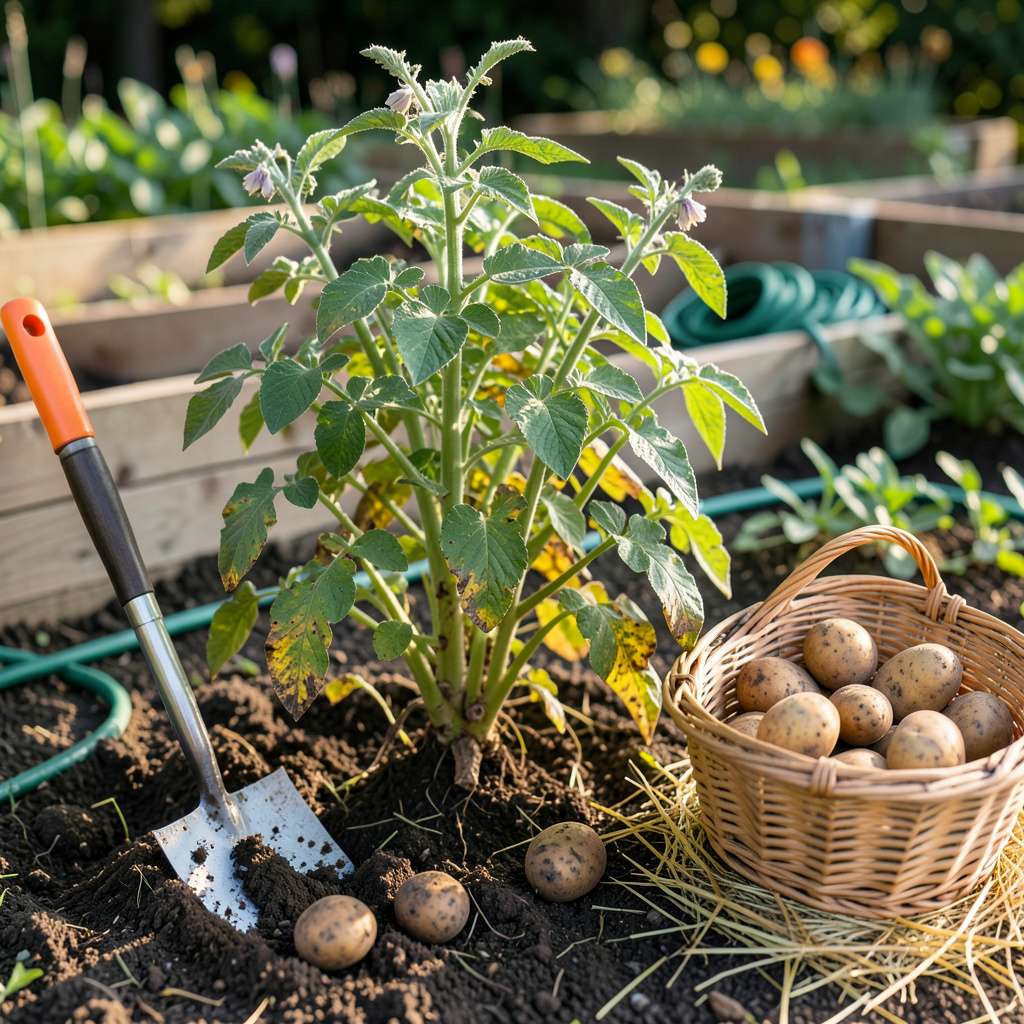 What Do Potato Plants Look Like When Ready to Harvest: Key Signs and Timing Tips