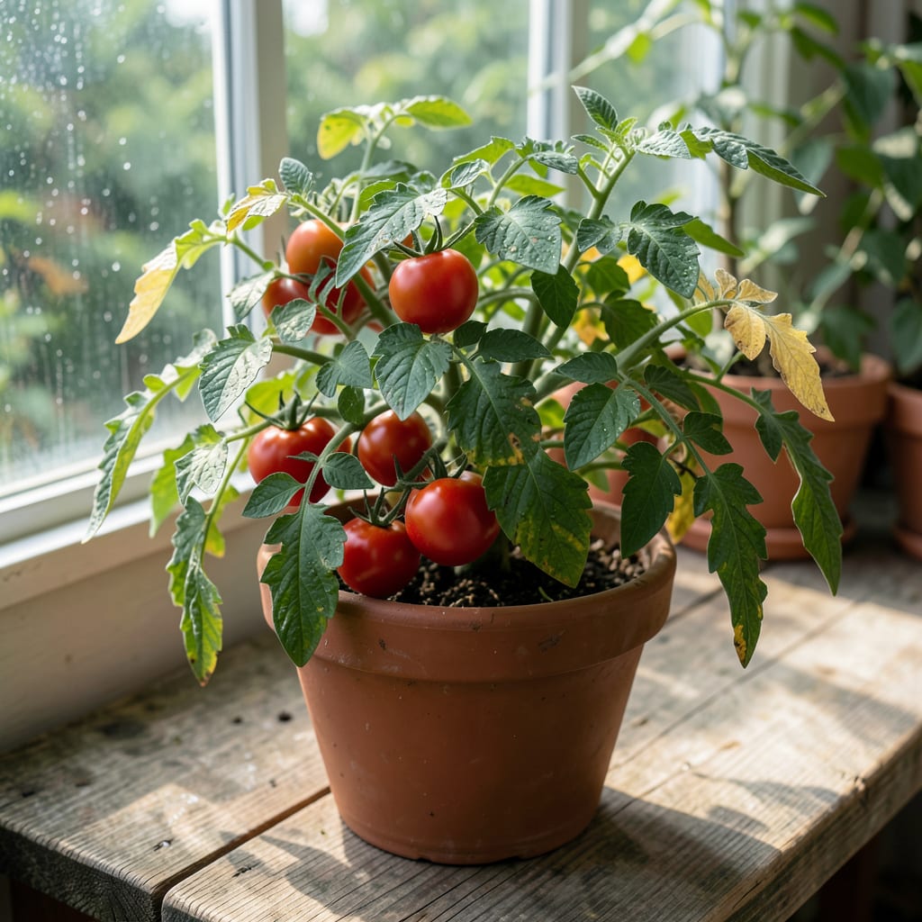 Comprehensive What Do Yellow Leaves on a Tomato Plant Mean: Nutrient Deficiency or Watering Issue visual reference