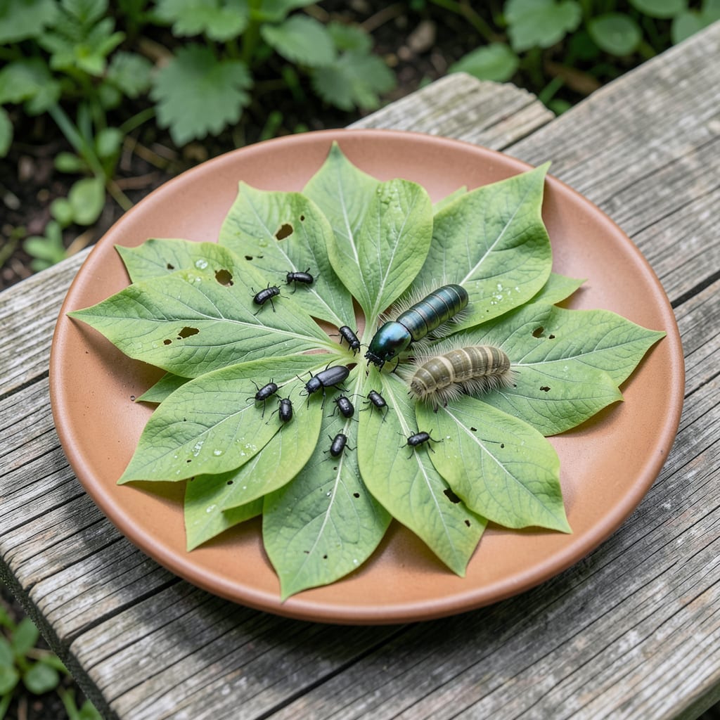 what eats columbine leaves detailed visual guide