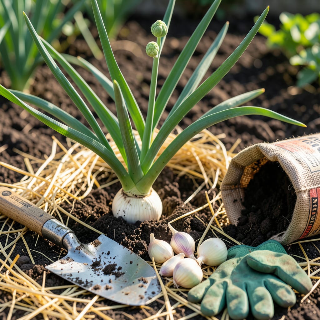 When and How to Plant Garlic in the Fall: Timing and Depth for Bigger Bulbs detailed visual guide
