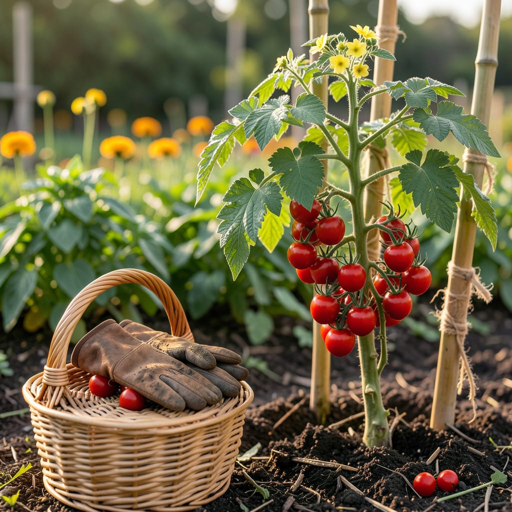Visual representation of When Are Cherry Tomatoes Ready to Pick: Perfect Ripeness Signs